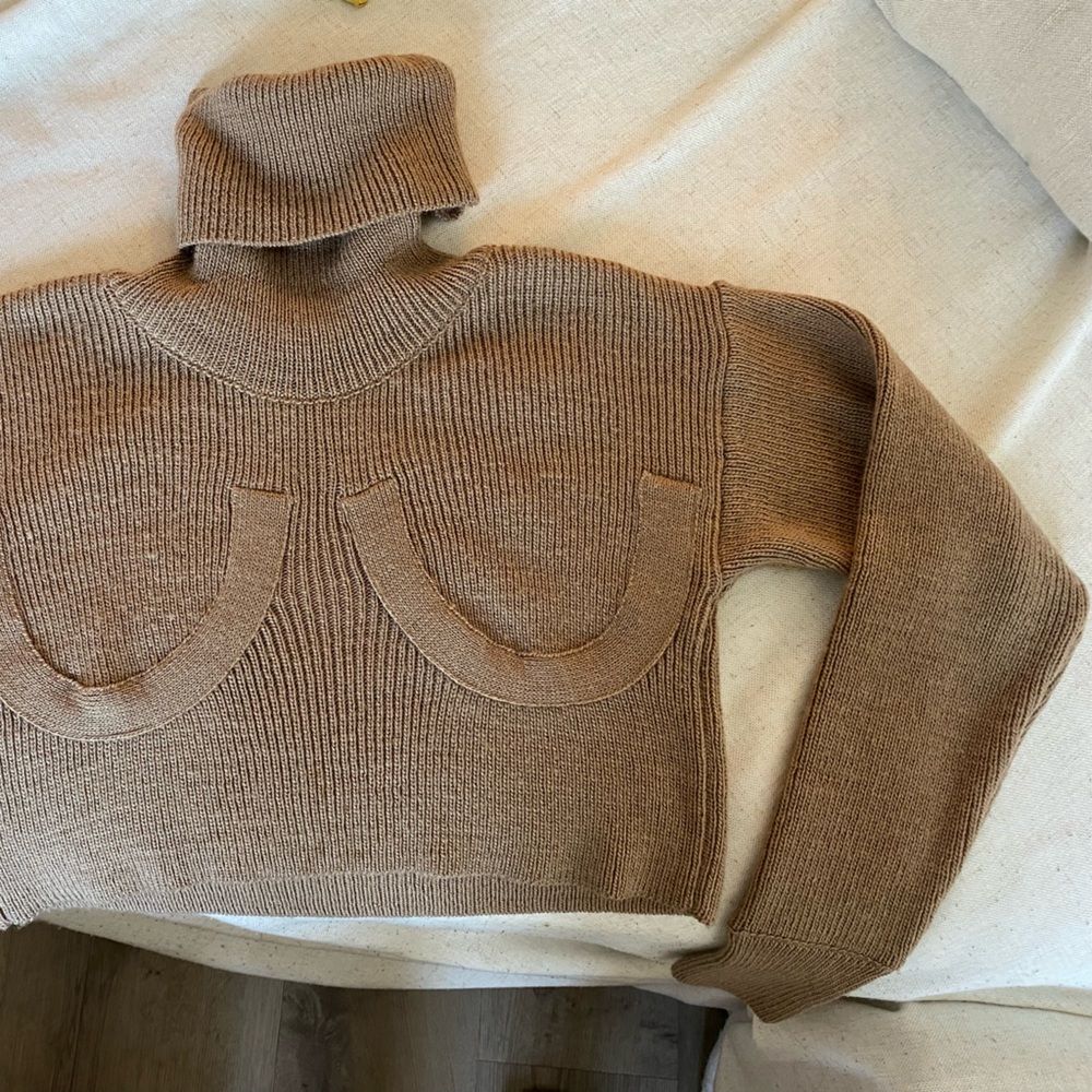 REVOLVE Annika bra knit Turtleneck Sweater by OW Intimates